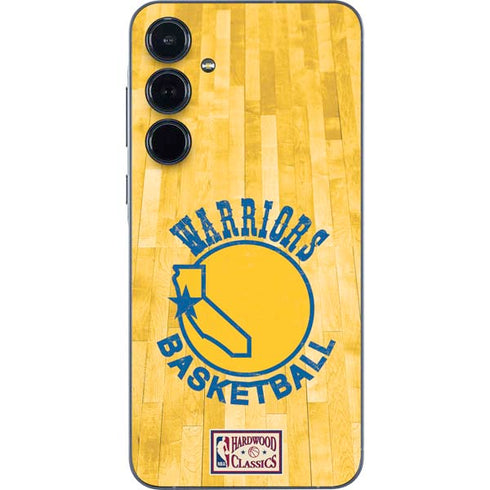 NBA Golden State Warriors Hardwood Classics Galaxy A35 5G Skin